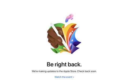 Apple Store is down ahead of iPad event