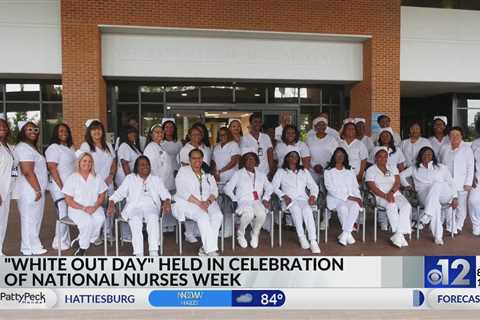 VA Hospital celebrates National Nurses Week with White Out Day