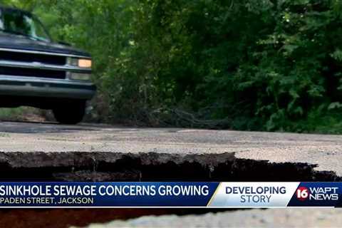 Paden street sinkhole remains nuisance for residents