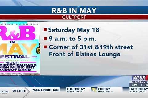 Happening Saturday, May 18: R&B in May Festival in Gulfport