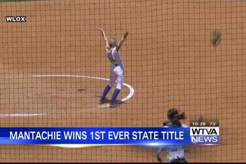 Mantachie coaches and players talk about winning the first ever softball championship