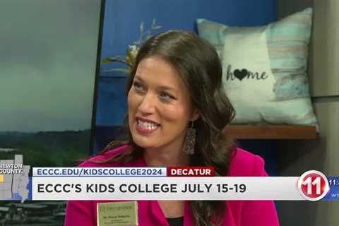 Dr. Marie Roberts of ECCC talks about the School's Summer Kid's College