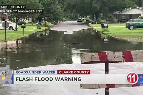 Clarke County EMA evaluates flooding