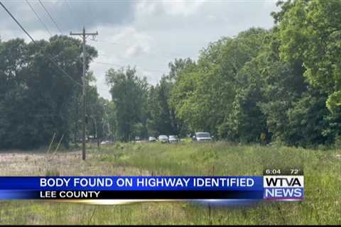 Mooreville man identified as person found dead along Lee County highway