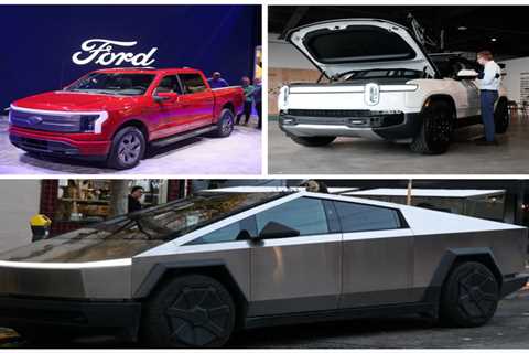 Tesla Cybertruck takes second place to Ford F-150 Lightning, new monthly registration data shows