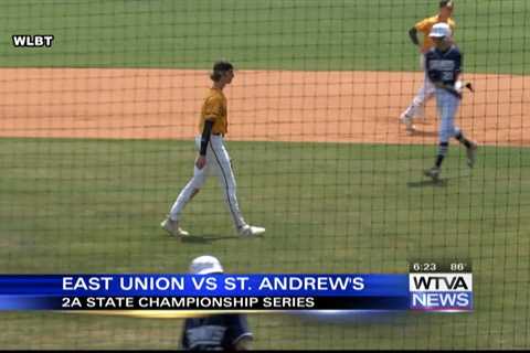 East Union takes game one over St. Andrew's in championship series