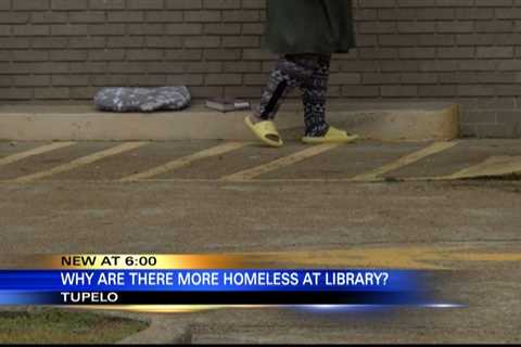 Salvation Army captain talks about why there homeless at the library