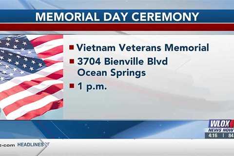 Mississippi Vietnam Veterans Memorial holding special Memorial Day service