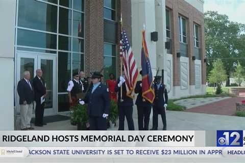 Ridgeland hosts 2024 Memorial Day ceremony