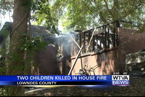 Two kids dead after house fire in Lowndes County