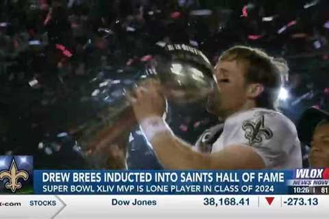 Drew Brees elected to Saints Hall of Fame