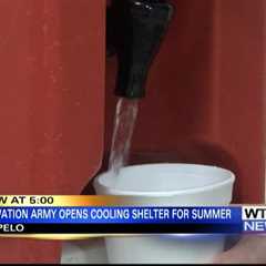 Salvation Army opens cooling station as potentially deadly heat impacts the area