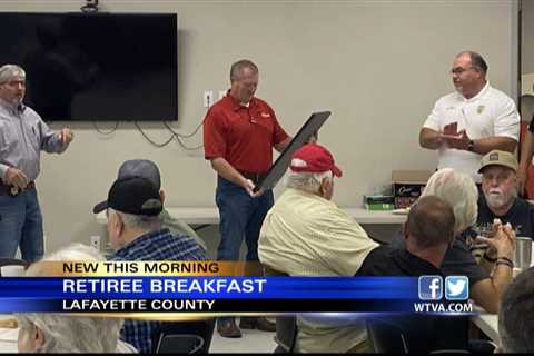 Lafayette County Sheriff's Office holds retiree breakfast