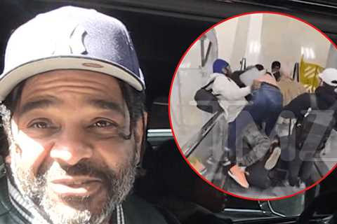 Jim Jones Not Charged in Airport Brawl, Cops Say Video Backs Self-Defense