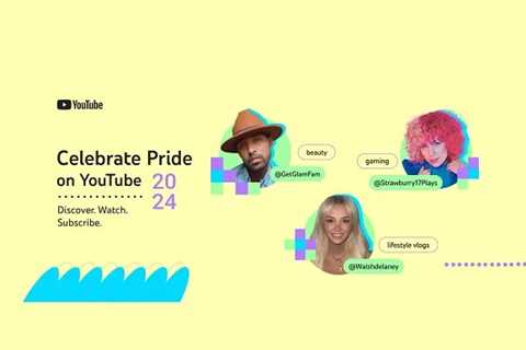 YouTube Announces Activations for Pride Month