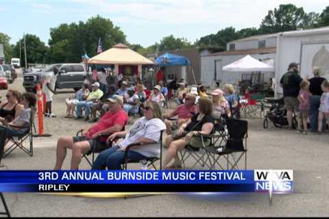 3rd Burnside Festival in Ripley brings out community despite the heat