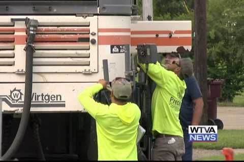 Tupelo paving project expected to be done by the end of August