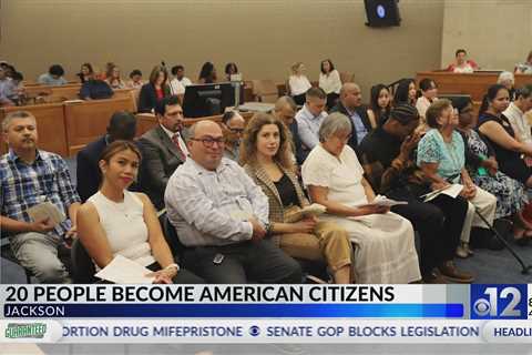 Naturalization ceremony held in Jackson on Thursday