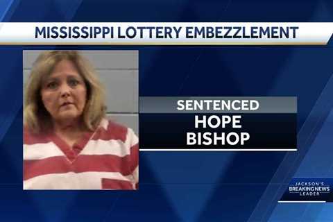 Former lottery official sentenced