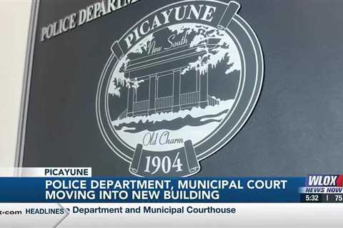 Picayune Police Department, Municipal Court relocating to new building