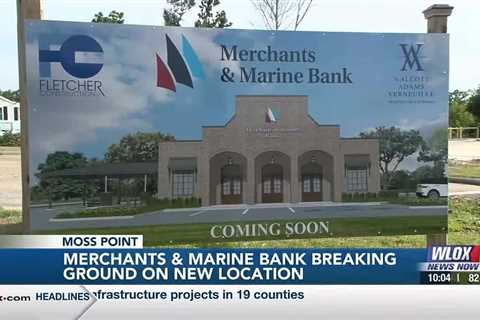 M&M Bank holds ground breaking ceremony for new facility in Moss Point