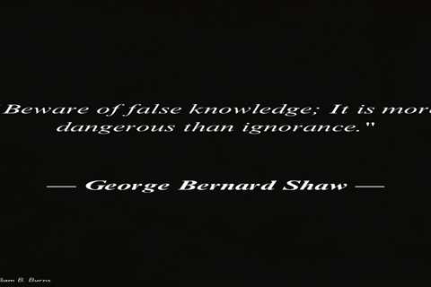 False Knowledge