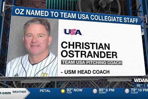 Christian Ostrander Named to 2024 Collegiate National Team Coaching Staff