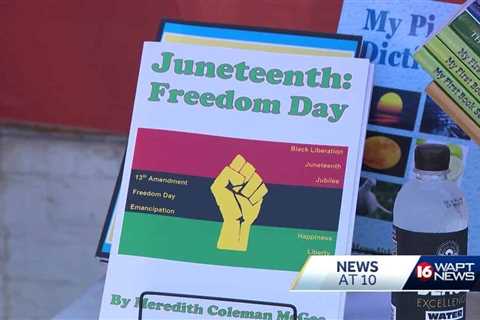 Many gathered on Farish Street for the annual Juneteenth Celebration