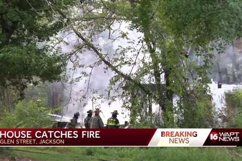 Fire breaks out at house in South Jackson