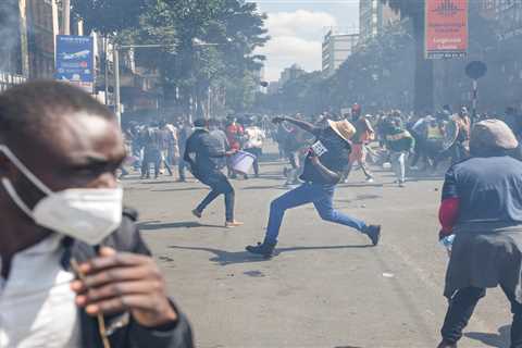 Five dead as Kenyan police crack down on tax protests; Parliament set on fire