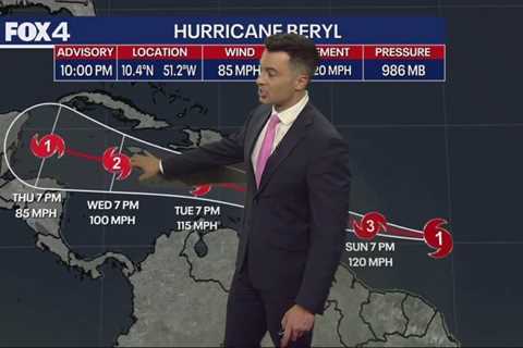 Hurricane Beryl: Where is it headed?