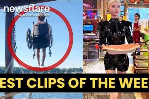 Grandma Falls Into Lake - Best Clips Of The Week #4