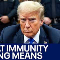 SCOTUS Decision: Did Trump get immunity?