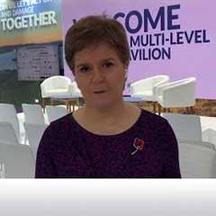 Nicola Sturgeon: 'Really important' to be at COP27