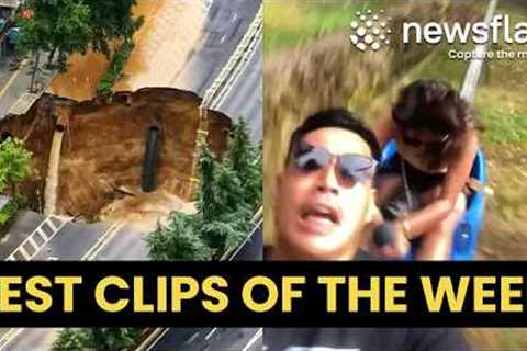 Giant Sinkhole In City - Best Clips Of The Week #5