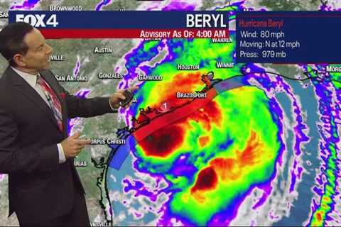 Hurricane Beryl makes landfall; here’s what to expect now