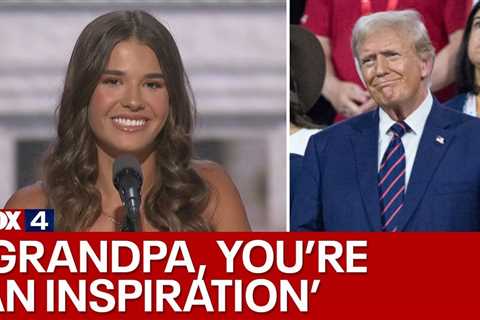 Kai Trump speaks about grandfather, Donald, at RNC: FULL SPEECH