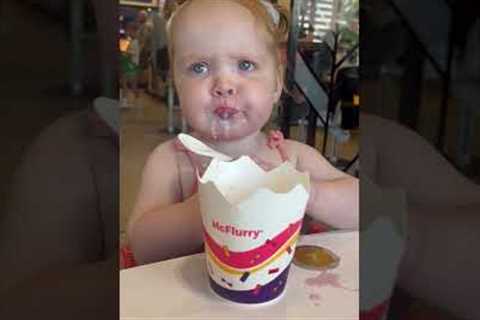 Toddlers First Brain Freeze Reaction