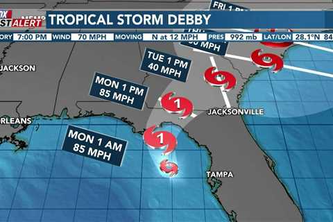 Tropical Storm Debby Update with Taylor Graham (8/4/2024)