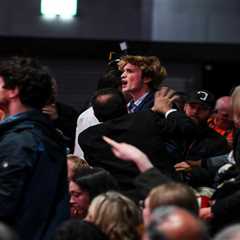 Gaza protestor interrupts Labour conference