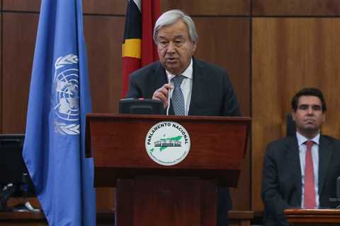 In battle for development ‘you can count on us’, Guterres tells Timor-Leste, marking 25 years of..