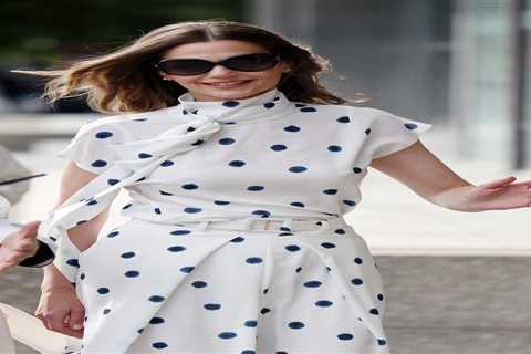 Lady Victoria Starmer attends London Fashion Week in designer outfit