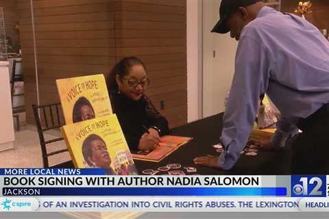 Author Nadia Salomon holds book signing at Two Mississippi Museums