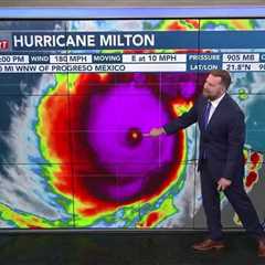 Milton most intense Gulf hurricane in nearly 20 years