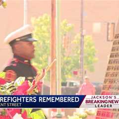 Jackson Fire Department honors fallen officers with annual service