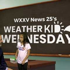 10/16 The First WXXV Weather Kid Wednesday