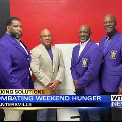 Interview: Fraternity helping to fight hunger in Lee County