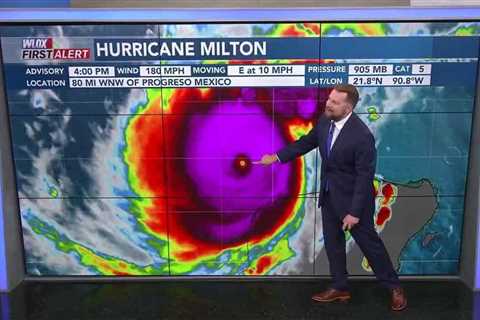 Milton most intense Gulf hurricane in nearly 20 years