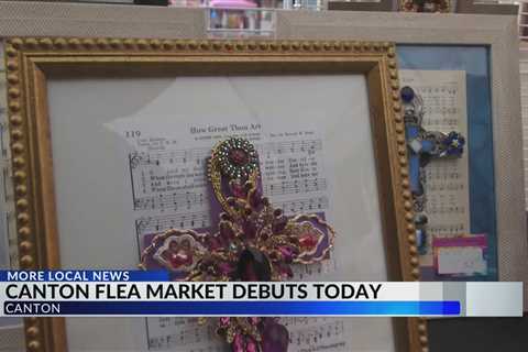 Visitors attend 2024 Canton Flea Market