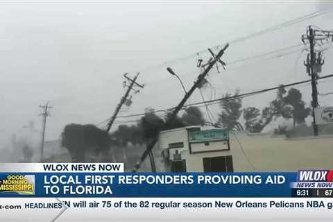 Mississippi Gulf Coast first responders providing aid to Florida